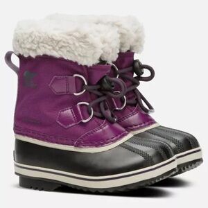 Sorel YOOT PAC Nylon Children's Waterproof Boot Size 13